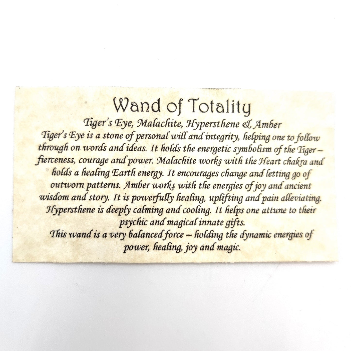 Wand - Wand of Totality: Available